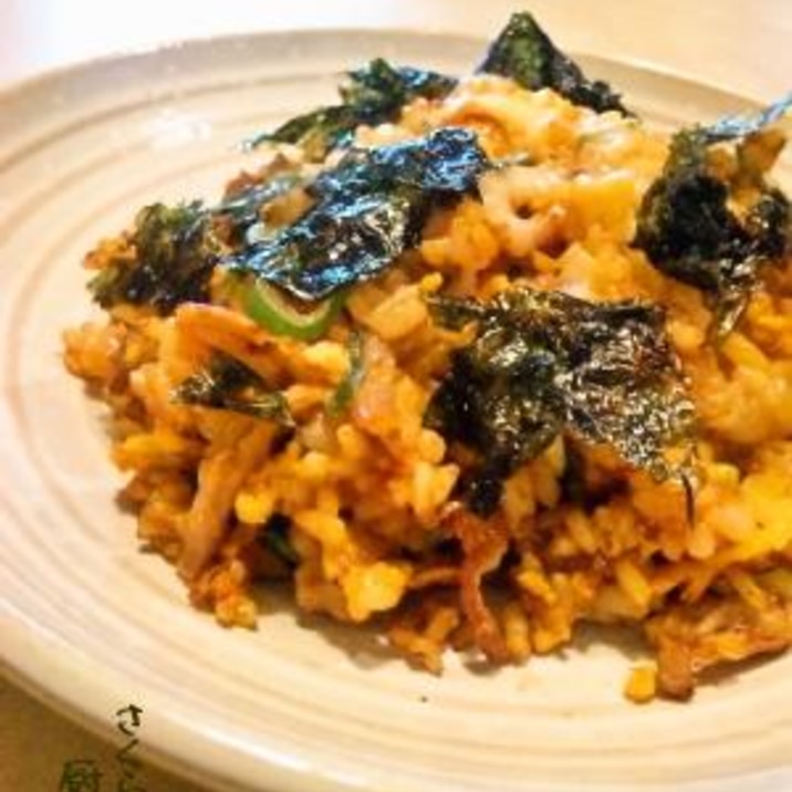 韓国の炒飯ポックンパ風 チーズコチュジャン炒飯 レシピ 作り方 By さくらまこ 楽天レシピ